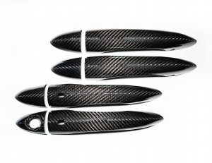 Alfa Romeo Stelvio Exterior Door Handle Set - Carbon Fiber - Feroce Carbon